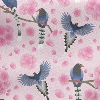 Rare Taiwan Blue Magpie Jersey Backed Fleece