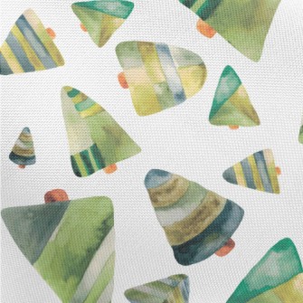 Watercolor Style Stitched Chri Pongee