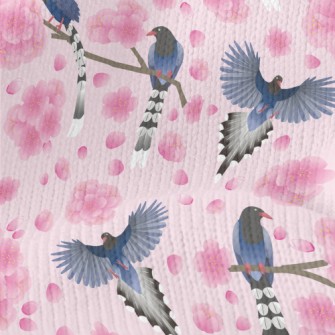 Rare Taiwan Blue Magpie Stretch Jersey