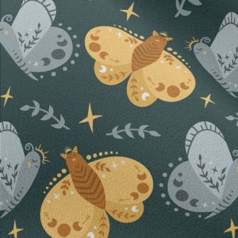 Moth Turns Into Butterfly Chiffon