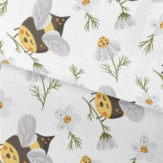 Little Bee Collecting Honey Waterproof Oxford