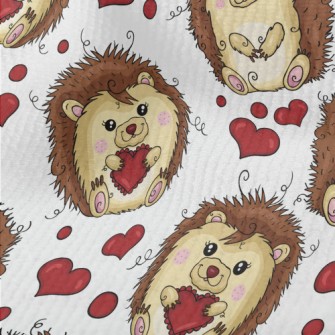 Funny Hedgehog Celebrating Val Terry