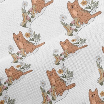 Kitten On Roller Skates Performance Linen
