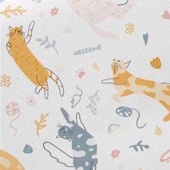 A Playful Kitten Twill