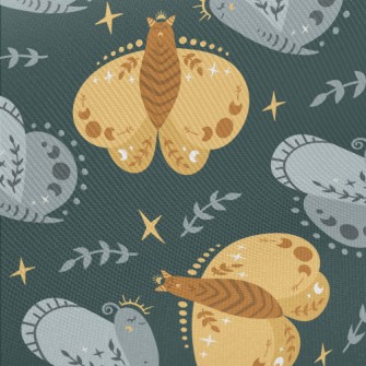 Moth Turns Into Butterfly Twill