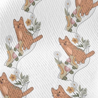 Kitten On Roller Skates Standard Corduroy