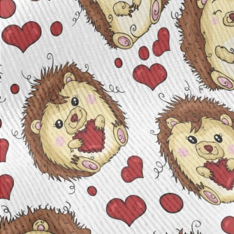 Funny Hedgehog Celebrating Val Standard Corduroy