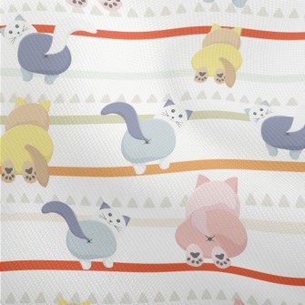 Colorful Cat With Buttocks Dobby