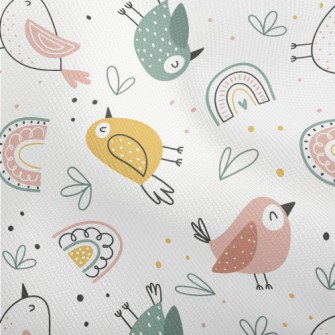 Rainbow And Colorful Birds Dobby