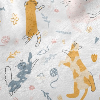 A Playful Kitten Minky