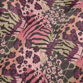Modern Mixed Animal Print Minky