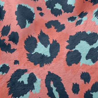 Unique Contrasting Leopard Pri Minky