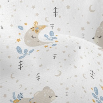 Bear Carrying A String Of Chri Lightweight Performance Linen