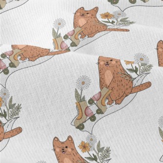 Kitten On Roller Skates Modern Jersey