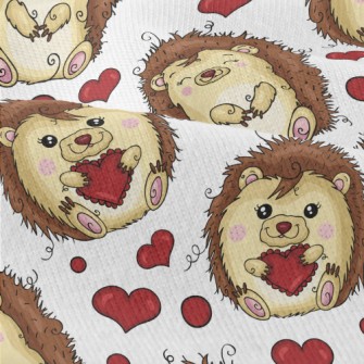 Funny Hedgehog Celebrating Val Modern Jersey