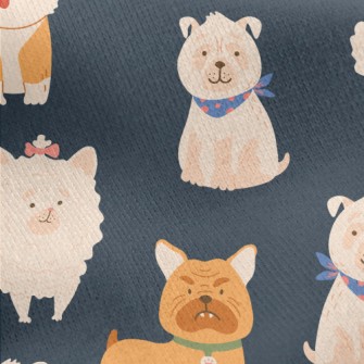 Innocent Puppy Jersey Backed Fleece