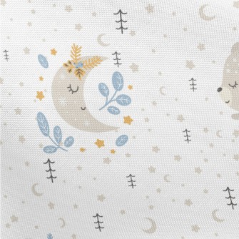 Bear Carrying A String Of Chri Pongee