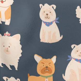 Innocent Puppy Lightweight Cotton Poplin