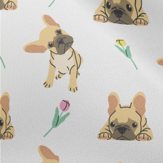 Brown Bulldog Pretending To Be Chiffon