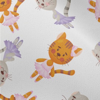 Cat Performing Ballet Chiffon