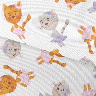 Cat Performing Ballet Waterproof Oxford