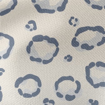 Fat Snow Leopard Pattern Waterproof Canvas