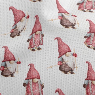 Red Dwarf Skiing Athletic Mesh Flat Back