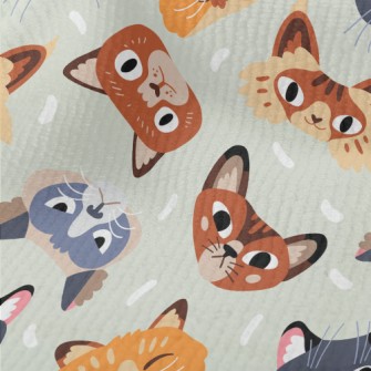 Naughty Cat With Rich Expressi Terry