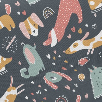 Lovely Dog Paradise Twill