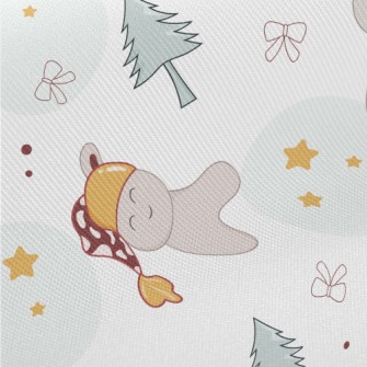 Cute Bunny Monster Twill