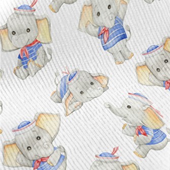 Baby Elephant In Sailor Suit Standard Corduroy