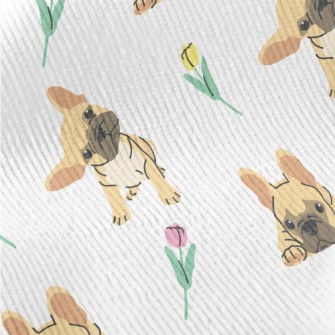 Brown Bulldog Pretending To Be Standard Corduroy