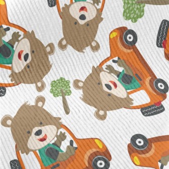 Off-road Driving Bear Standard Corduroy