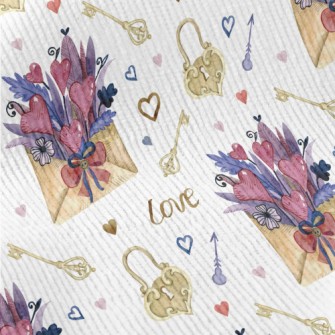 Bouquet Of Flowers In Envelope Standard Corduroy