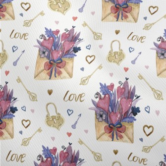 Bouquet Of Flowers In Envelope Dobby