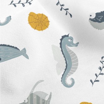 Fantasy Ocean World Micro Fleece