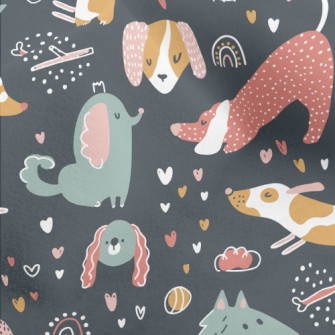 Lovely Dog Paradise Micro Fleece