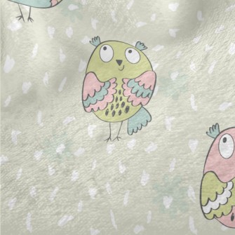 Cartoon Version Of Big-eyed Ow Minky