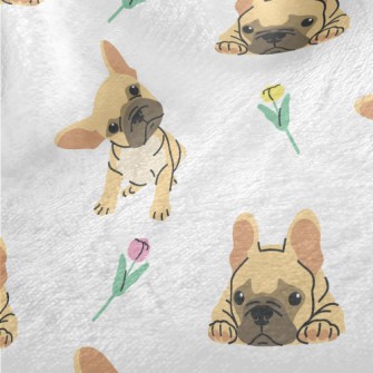 Brown Bulldog Pretending To Be Minky