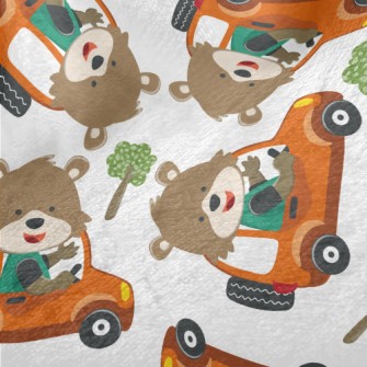 Off-road Driving Bear Minky