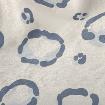 Fat Snow Leopard Pattern Minky