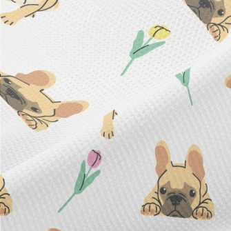 Brown Bulldog Pretending To Be Piqué