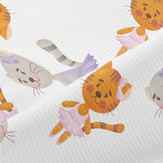 Cat Performing Ballet Piqué