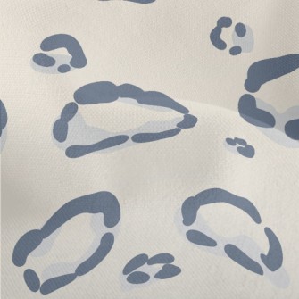 Fat Snow Leopard Pattern Lightweight Performance Linen