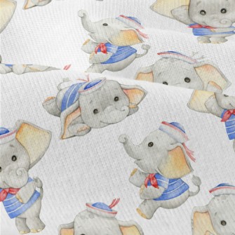 Baby Elephant In Sailor Suit Modern Jersey