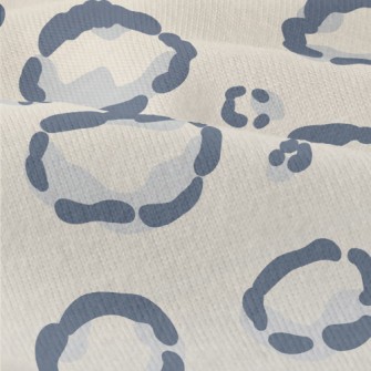 Fat Snow Leopard Pattern Modern Jersey