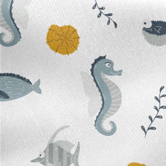 Fantasy Ocean World Jersey Backed Fleece