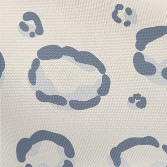 Fat Snow Leopard Pattern Pongee