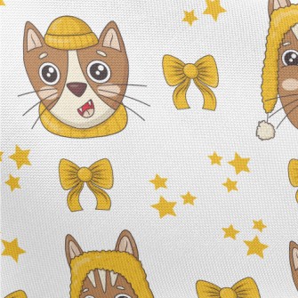 Cats With Crooked Smiles Spend Pongee