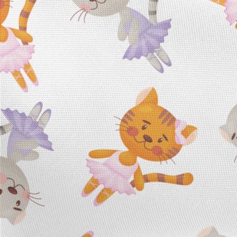 Cat Performing Ballet Pongee